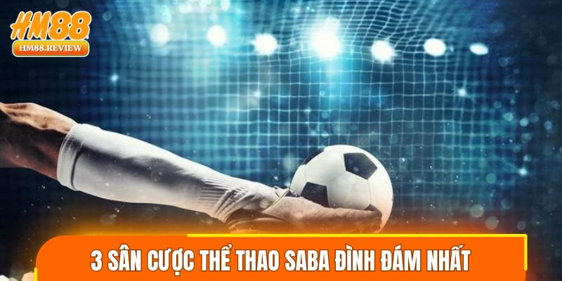 3 sân cược thể thao saba đình đám nhất