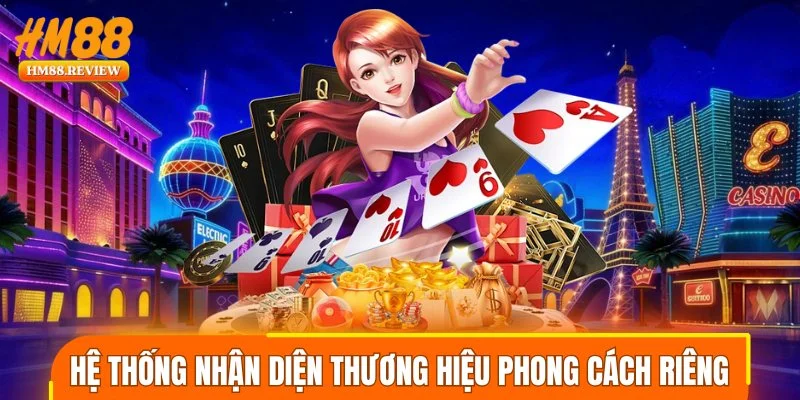 Hệ thống nhận diện thương hiệu phong cách riêng